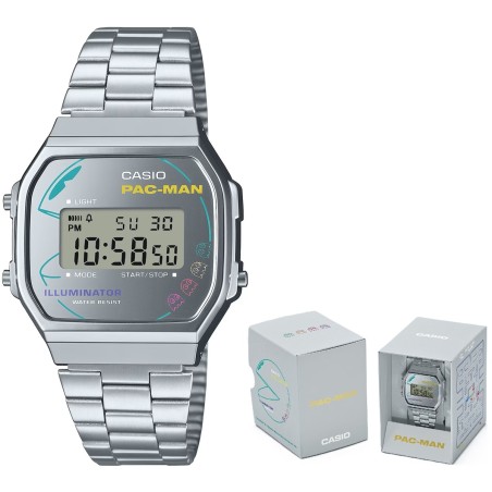 CASIO VINTAGE Mod. ILLUMINATOR - PAC-MAN Special Edt. A168WEPC-7AER